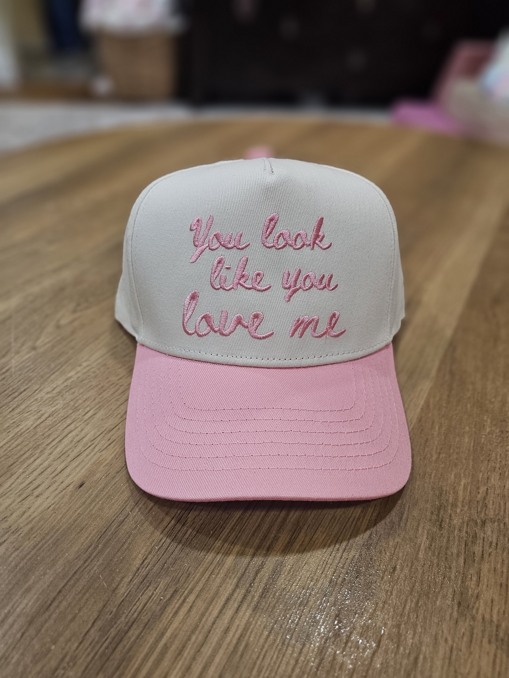 New Kenz Kustomz "You Look Like You Love Me" Embroidered Trucker Hat